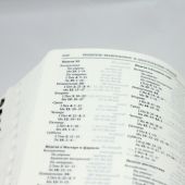 Библия с комментариями из Брюссельской Библии. 045 DCPUTI (искусств. кожа, с краевыми указ., черная)